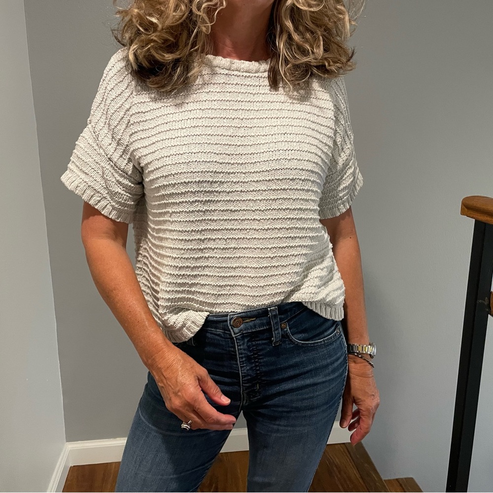 Madewell Knitted Shortsleeve Top